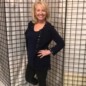 Jones NY Cardigan w Ribbon